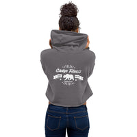 Cali Bear Grudge Crop Hoodie