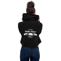 Cali Bear Grudge Crop Hoodie