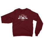 Cali Bear Grudge Unisex California Fleece Raglan Sweatshirt